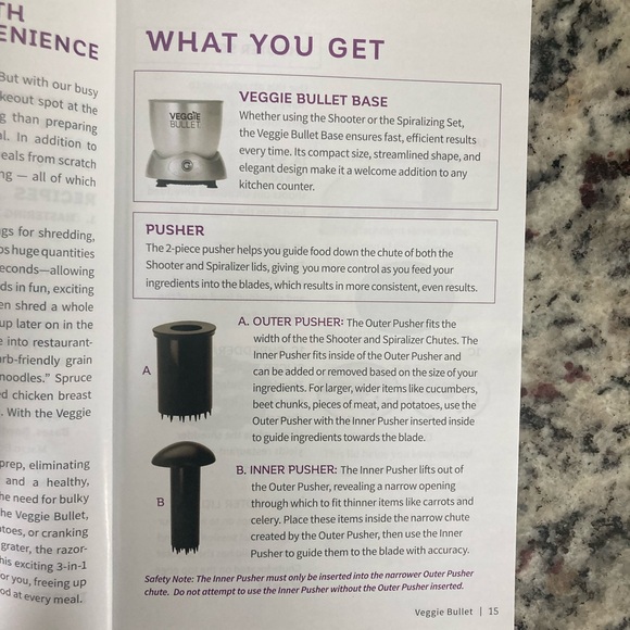 Brand new Veggie Bullet - Picture 4 of 5